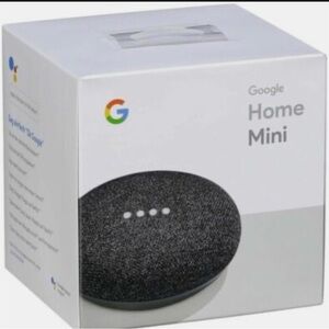 Google Home Mini Charcoal Speaker